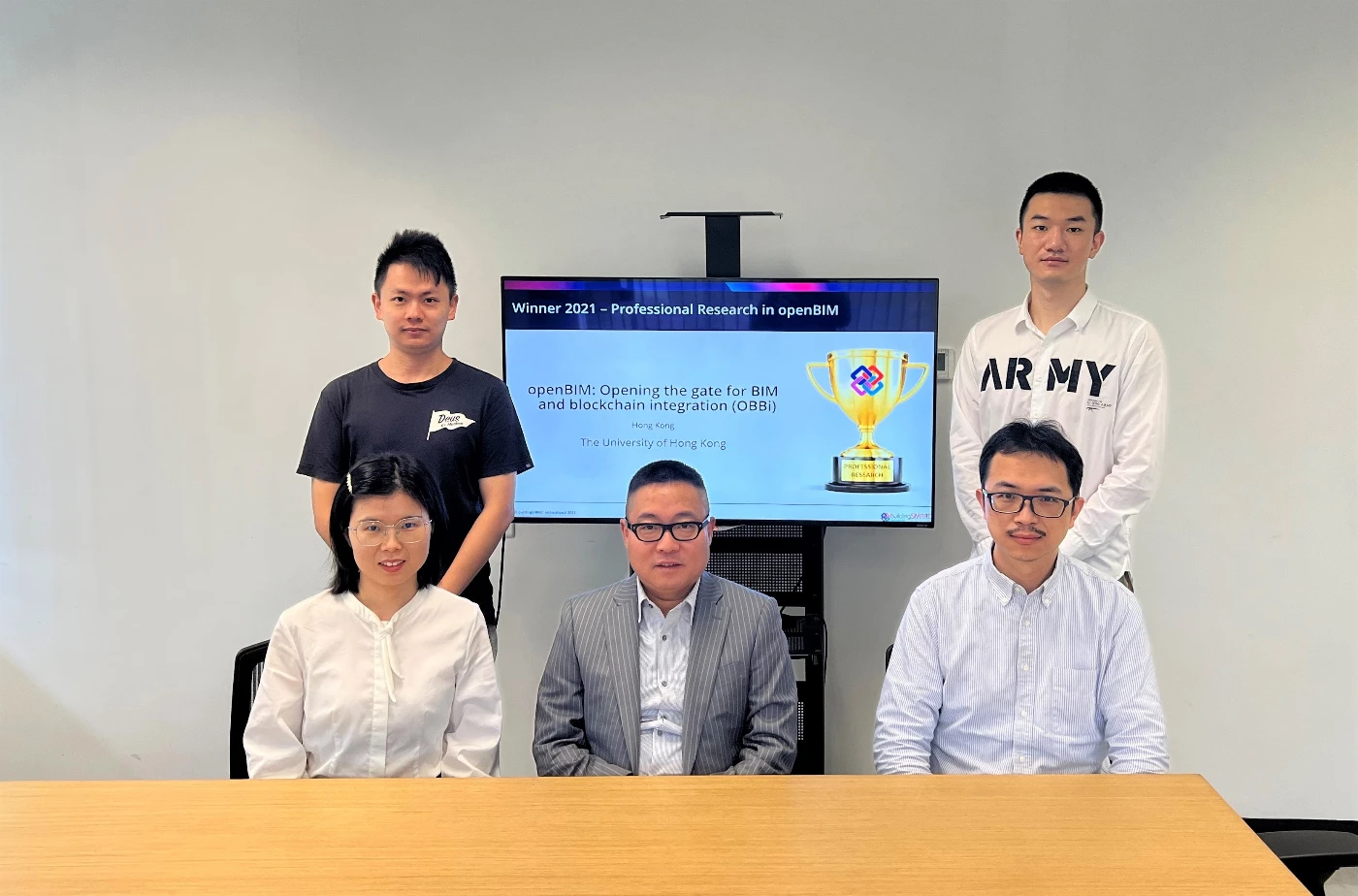 港大建築學院iLab團隊於buildingSMART國際大獎專業研究類別奪魁