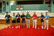 PolyU won Champion and HKU First Runner Up of the Table Tennis Invitation Match for University Senior Administrators