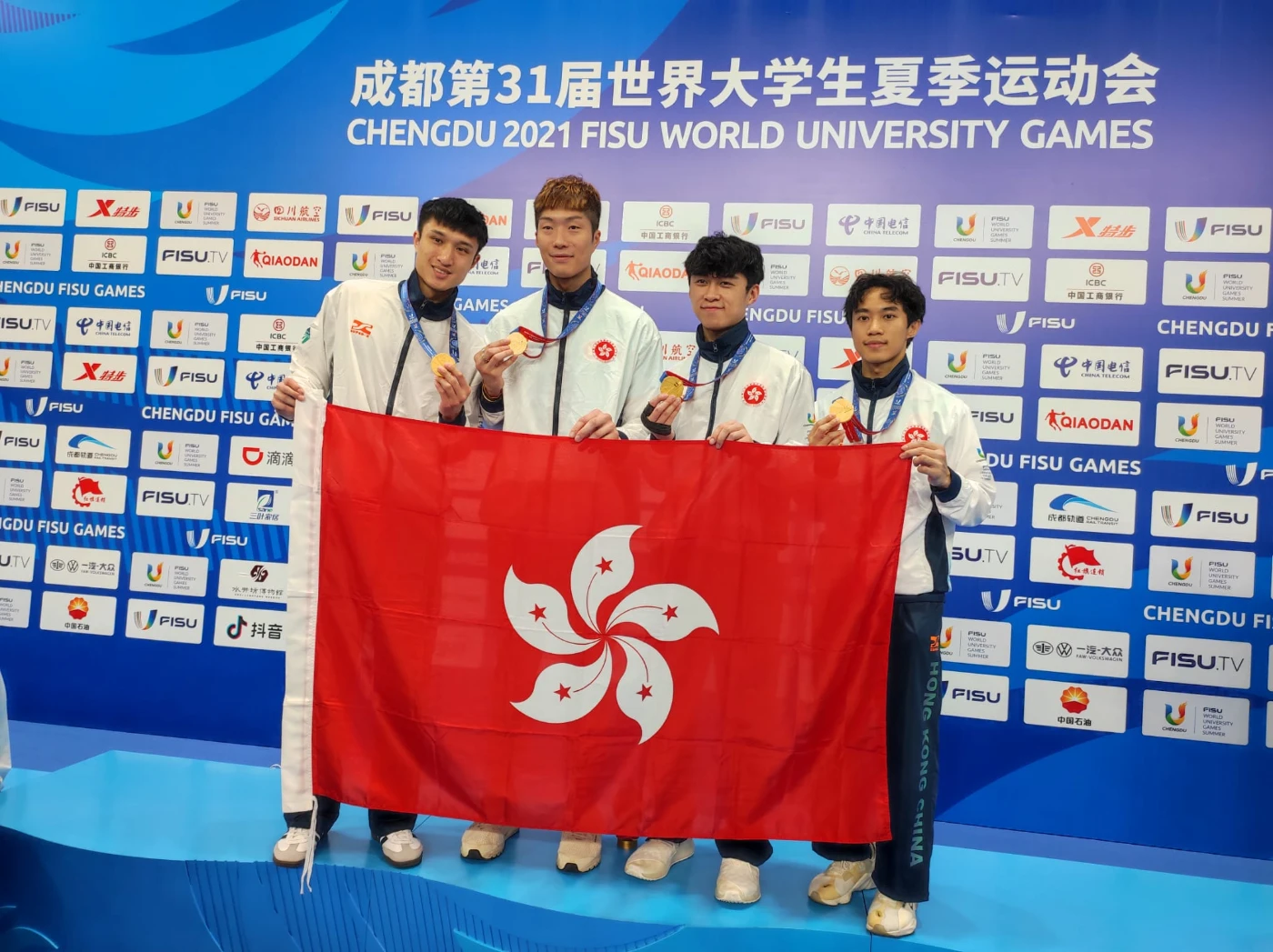 港大精英運動員於世界大學運動會奪得一金一銀三銅 